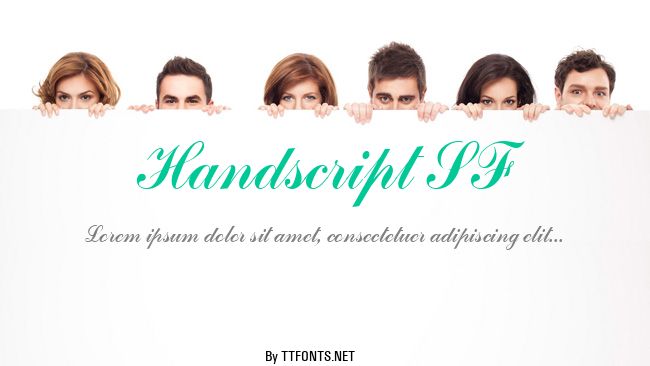 Handscript SF example